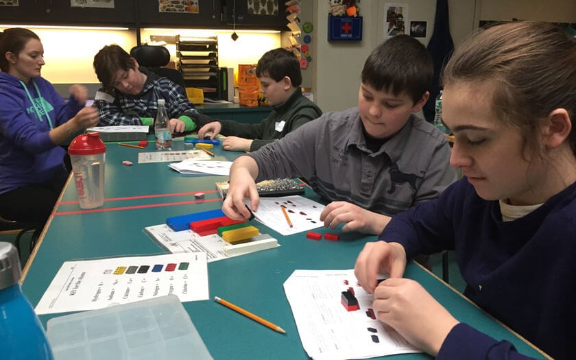 On a field trip to the Edgerton Center at MIT